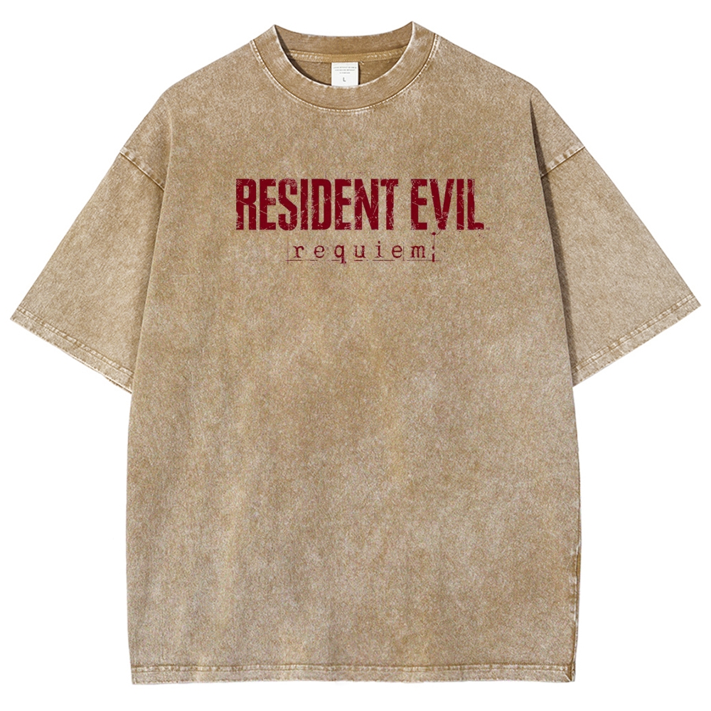 Resident Evil Unisex Fit Washed T-Shirt 2603001681