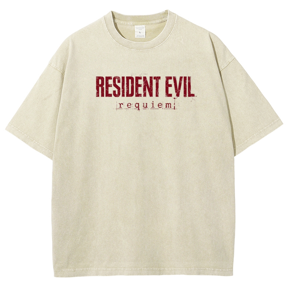 Resident Evil Unisex Fit Washed T-Shirt 2603001681