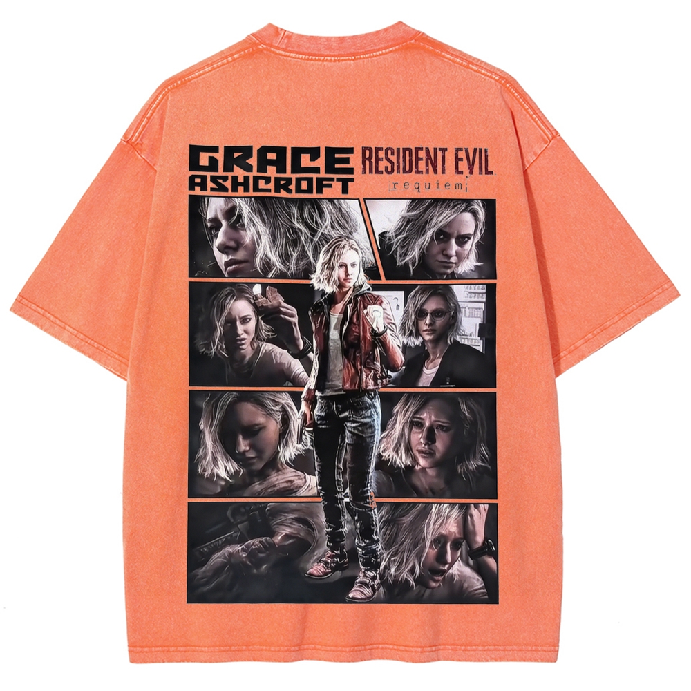 Resident Evil Unisex Fit Washed T-Shirt 2603001681