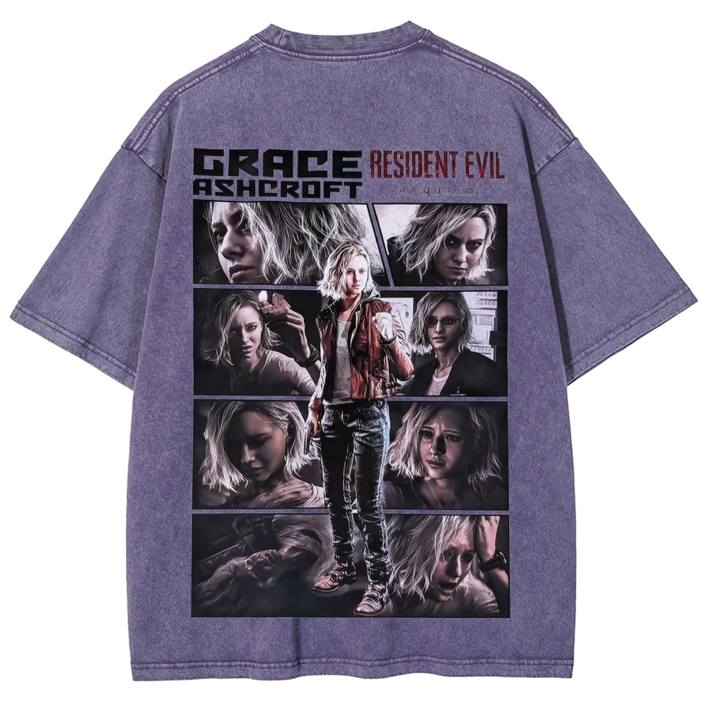 Resident Evil Unisex Fit Washed T-Shirt 2603001681