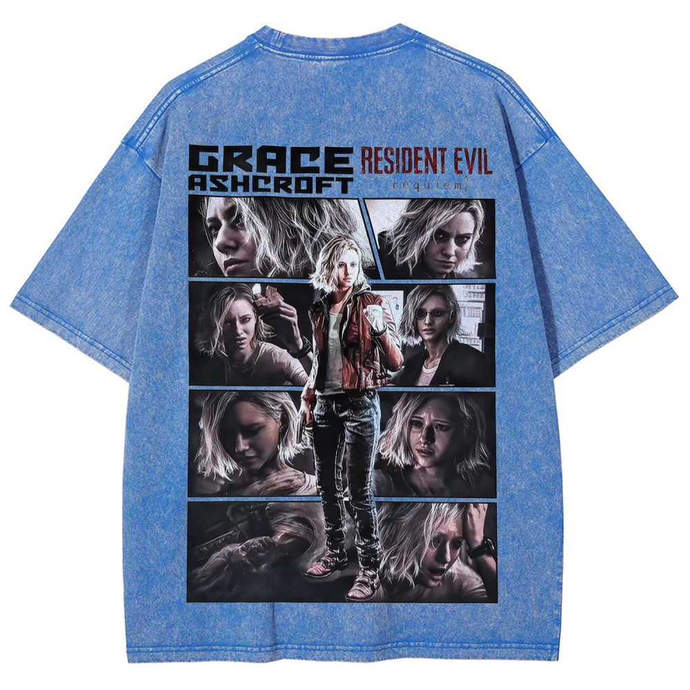 Resident Evil Unisex Fit Washed T-Shirt 2603001681