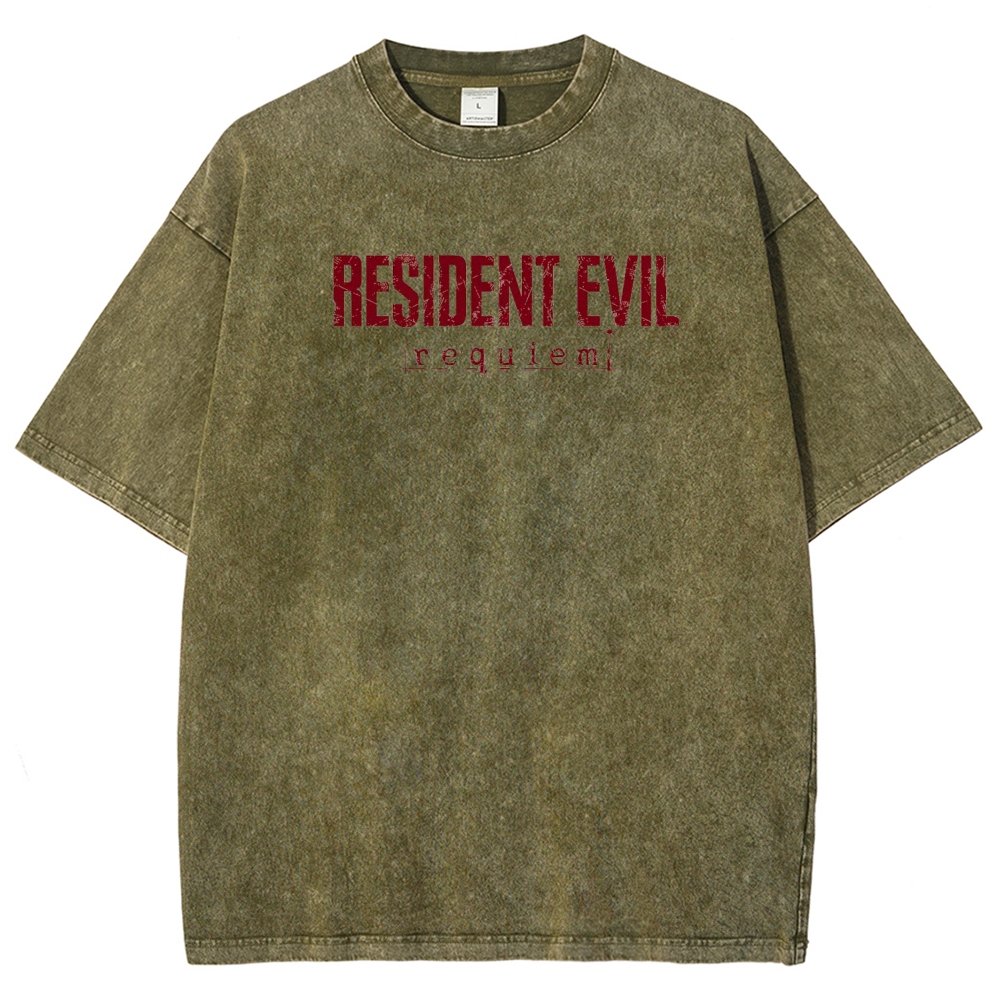 Resident Evil Unisex Fit Washed T-Shirt 2603001681