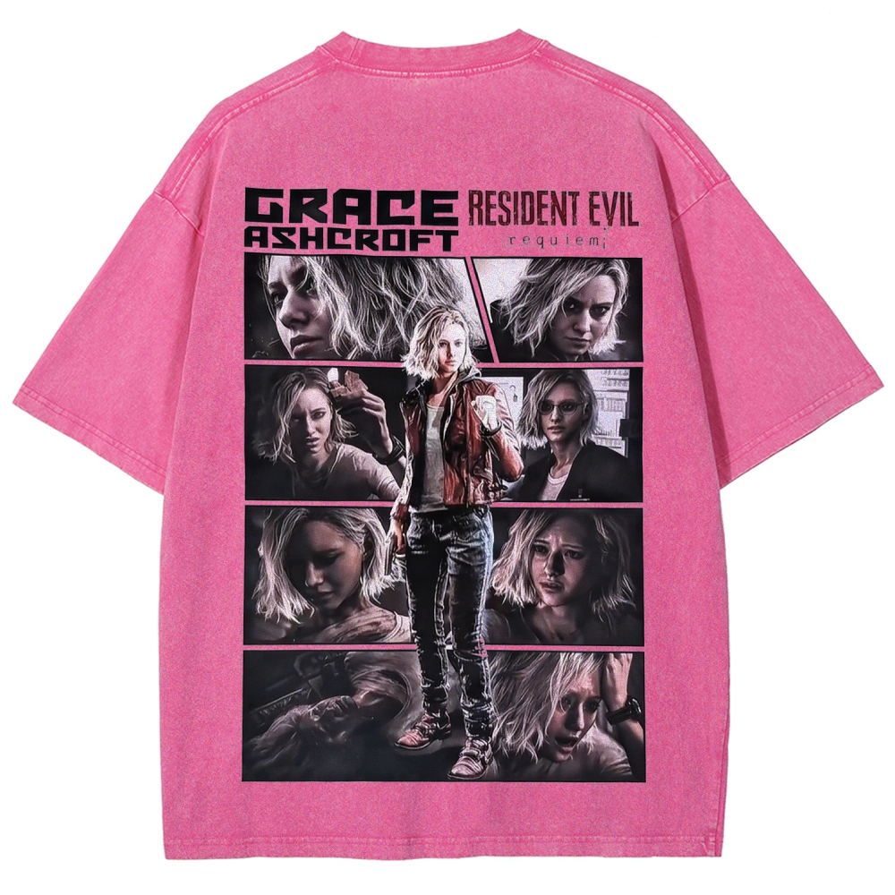 Resident Evil Unisex Fit Washed T-Shirt 2603001681