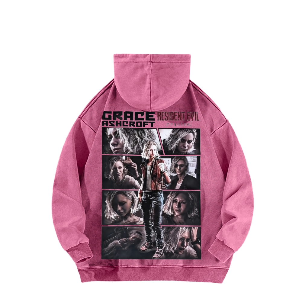 Resident Evil Unisex Washed Hoodie 2603001682