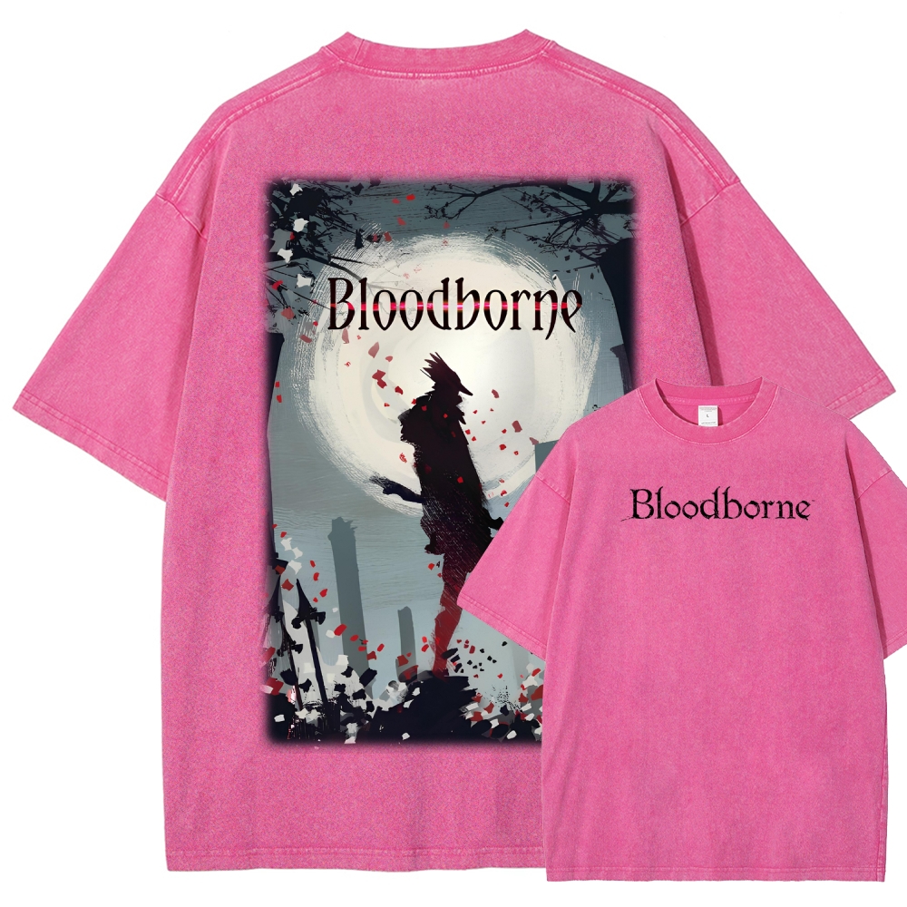 Blood Borne Unisex Fit Washed T-Shirt 2603001826
