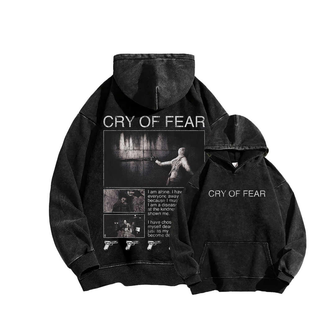 Cry of Fear Unisex Washed Hoodie 2603002471
