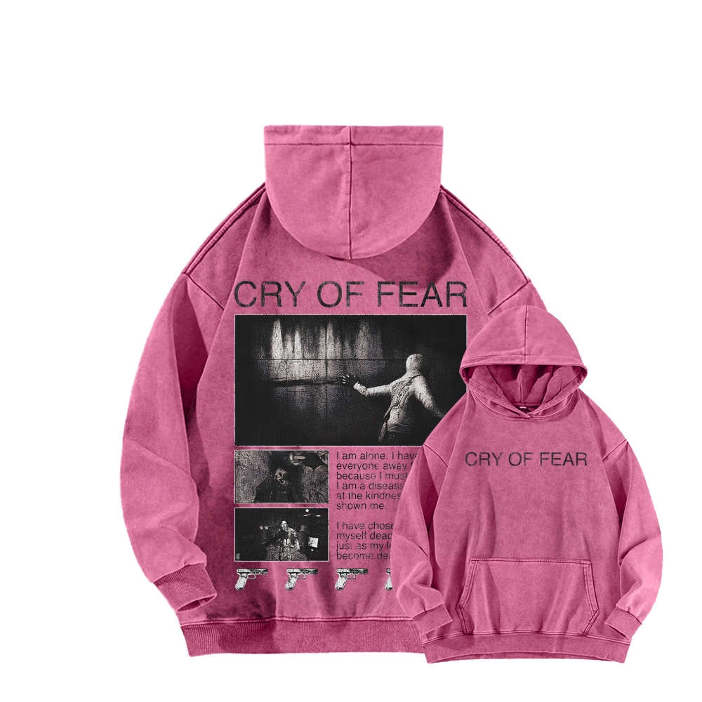 Cry of Fear Unisex Washed Hoodie 2603002471