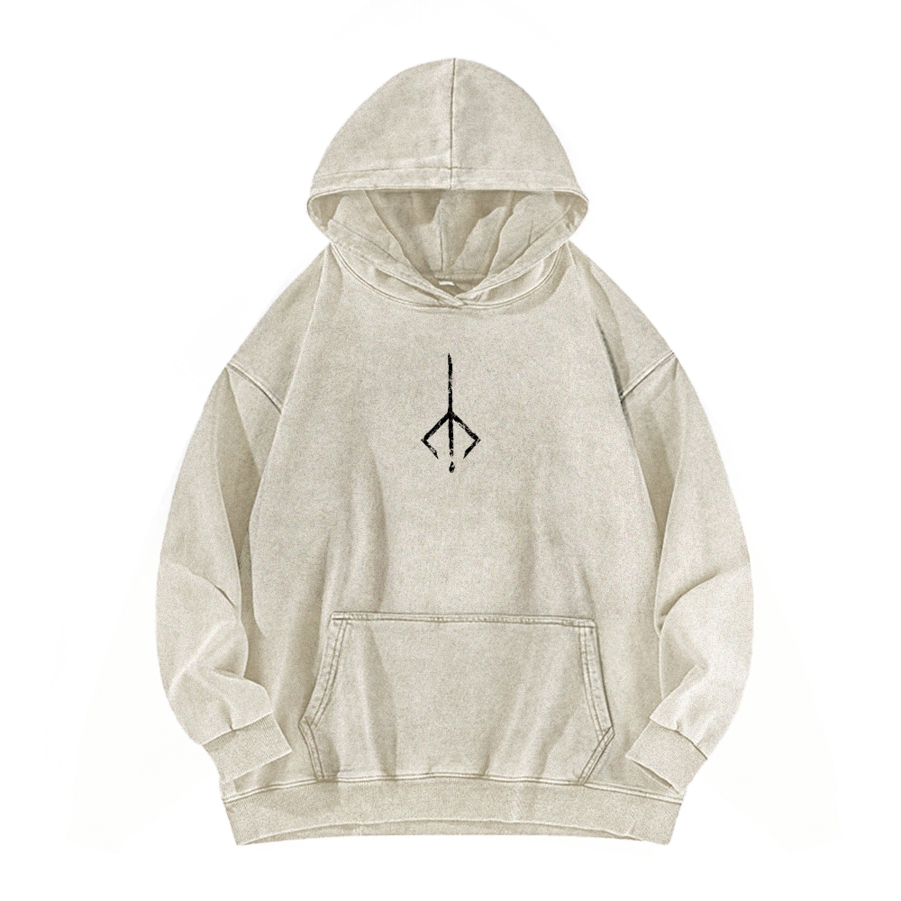 Blood Borne Unisex Washed Hoodie 2603002485