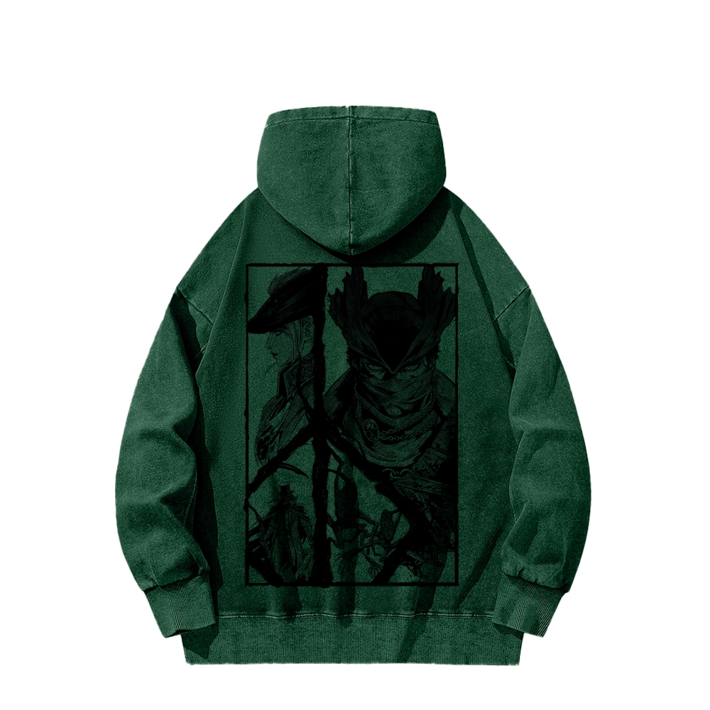 Blood Borne Unisex Washed Hoodie 2603002485