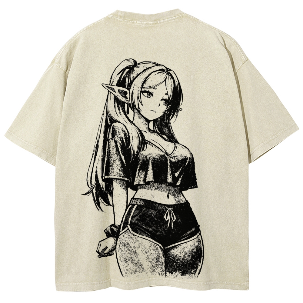 Unisex Fit Washed T-Shirt 2603002518