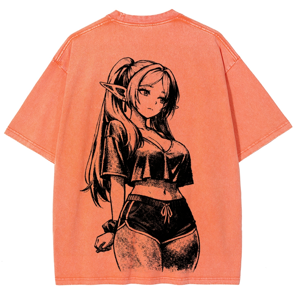 Unisex Fit Washed T-Shirt 2603002518