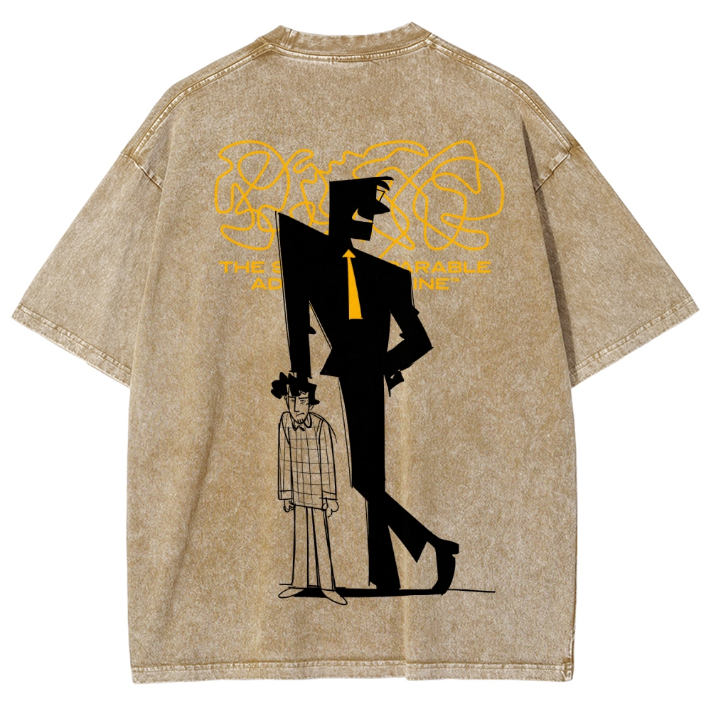 The Stanley Parable Unisex Fit Washed T-Shirt 2603003232