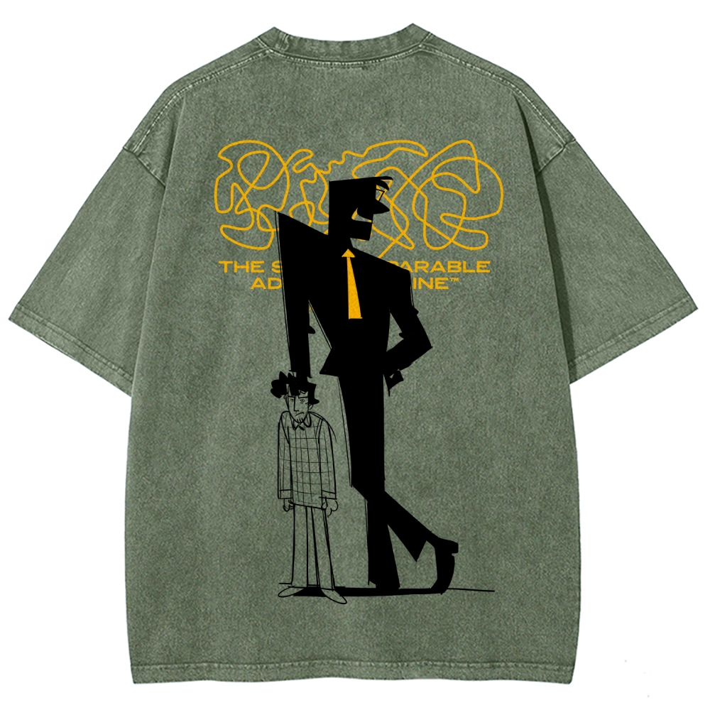 The Stanley Parable Unisex Fit Washed T-Shirt 2603003232