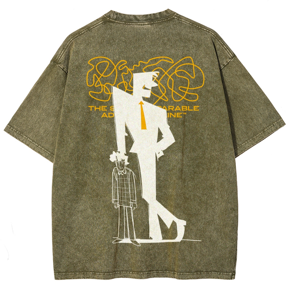 The Stanley Parable Unisex Fit Washed T-Shirt 2603003232