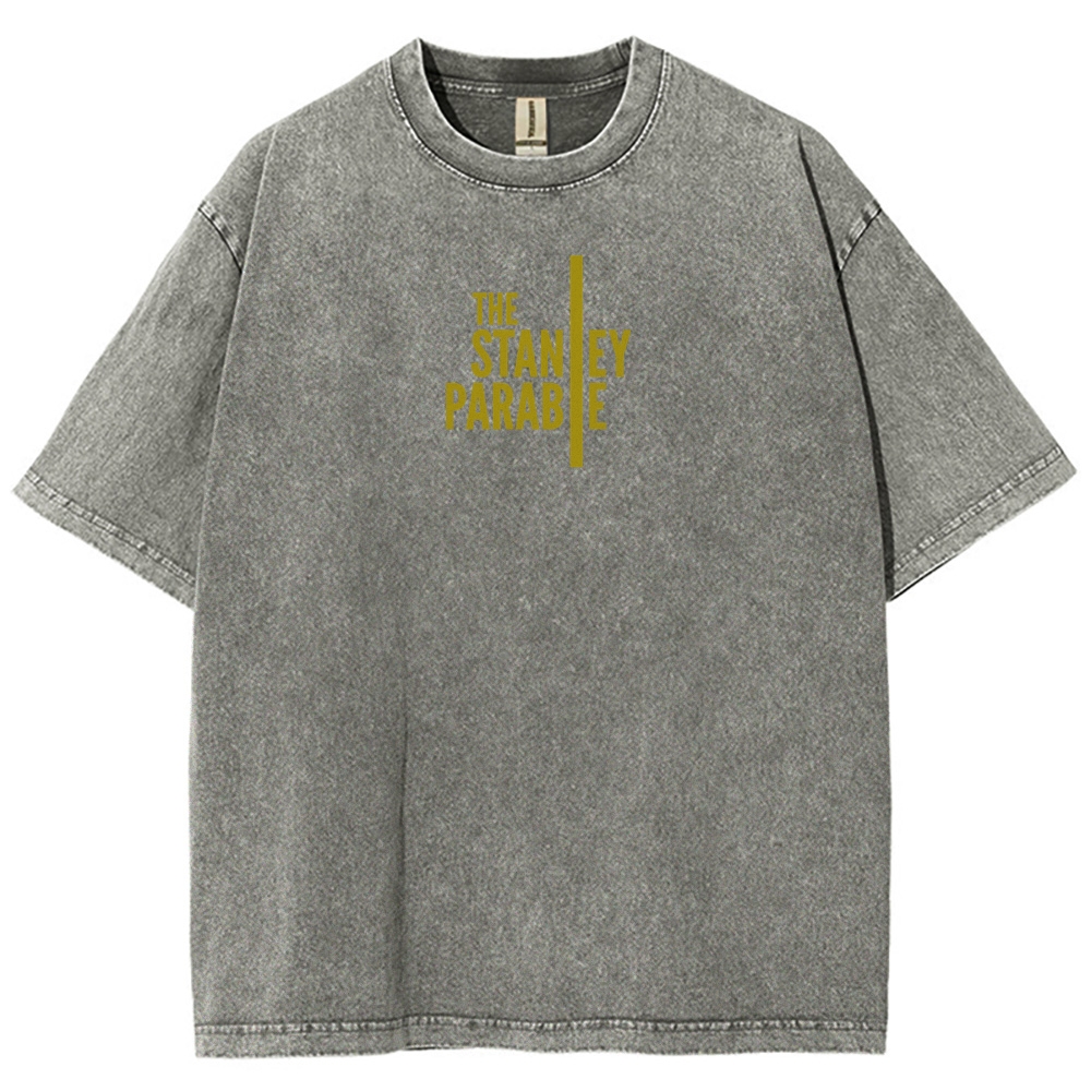 The Stanley Parable Unisex Fit Washed T-Shirt 2603003260