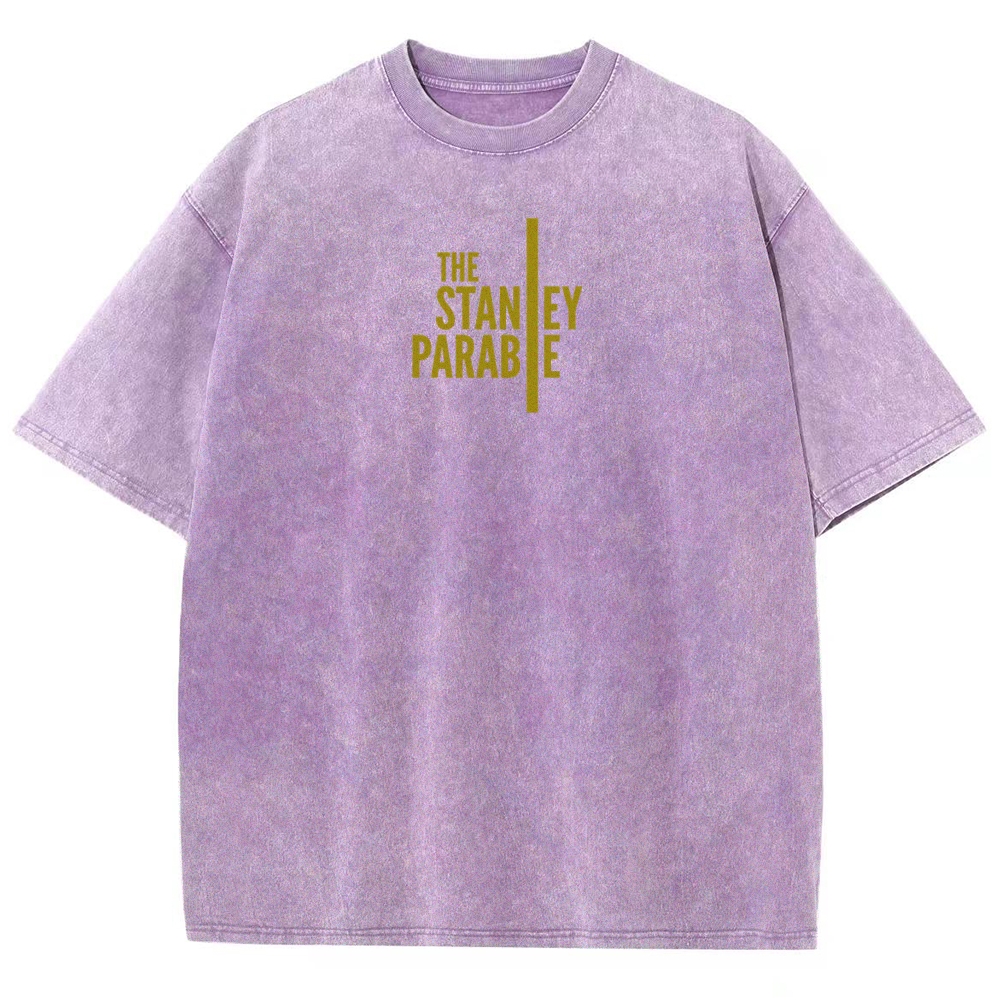 The Stanley Parable Unisex Fit Washed T-Shirt 2603003260