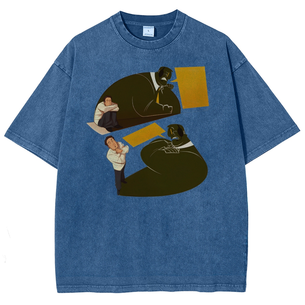 The Stanley Parable Unisex Fit Washed T-Shirt 2603003273