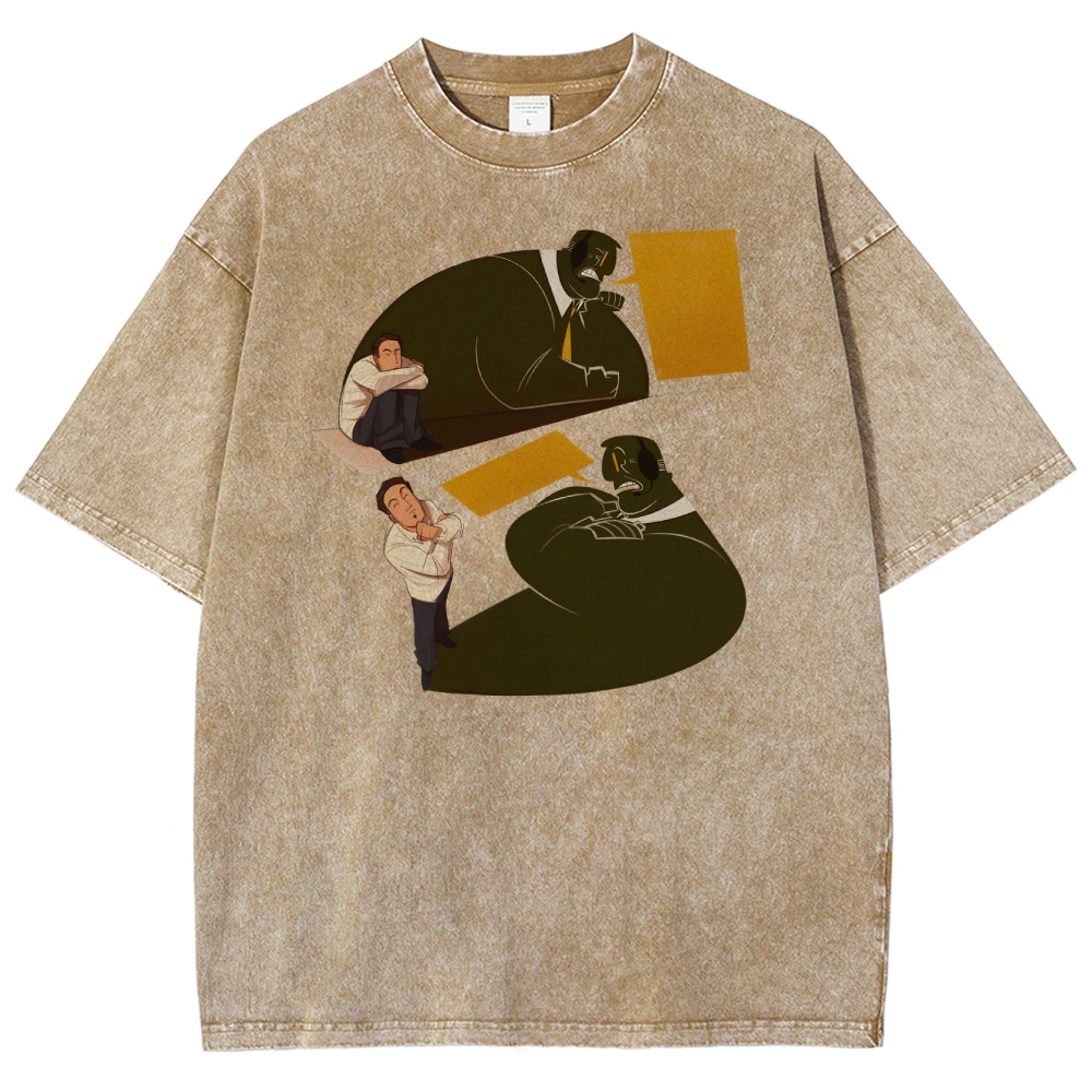 The Stanley Parable Unisex Fit Washed T-Shirt 2603003273