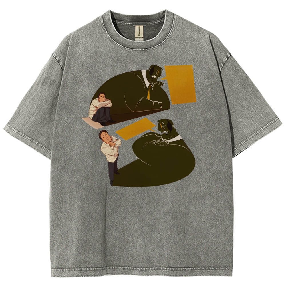 The Stanley Parable Unisex Fit Washed T-Shirt 2603003273