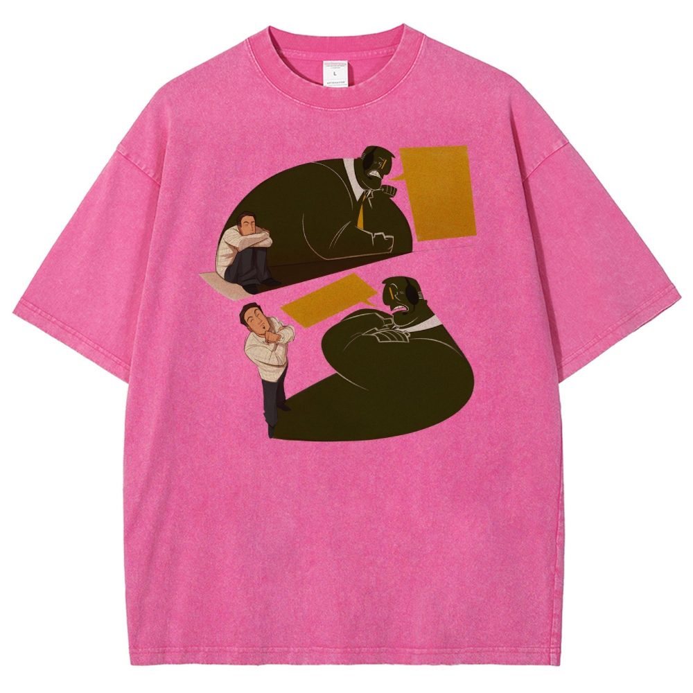 The Stanley Parable Unisex Fit Washed T-Shirt 2603003273