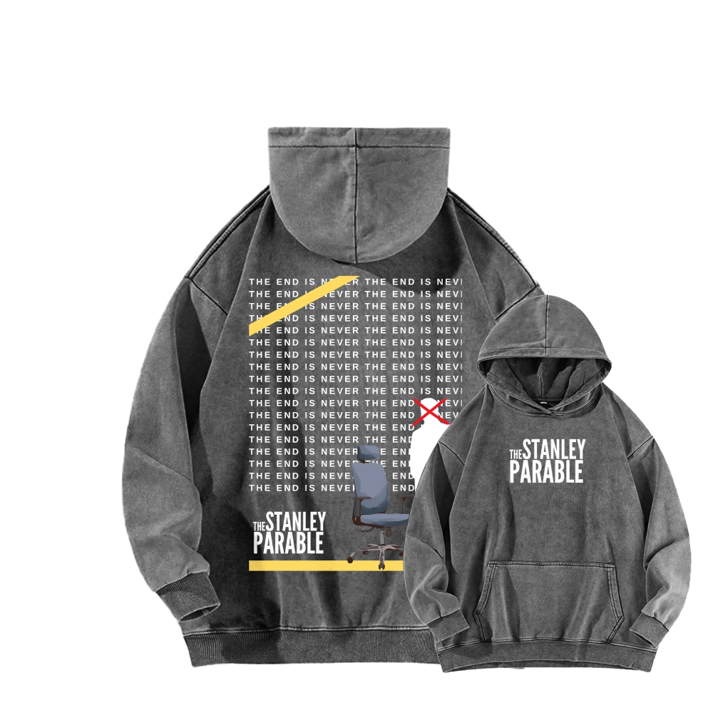 The Stanley Parable Unisex Washed Hoodie 2603003351