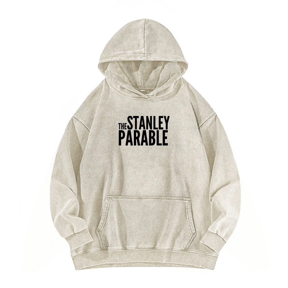 The Stanley Parable Unisex Washed Hoodie 2603003351