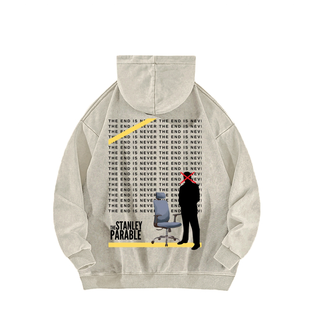 The Stanley Parable Unisex Washed Hoodie 2603003351