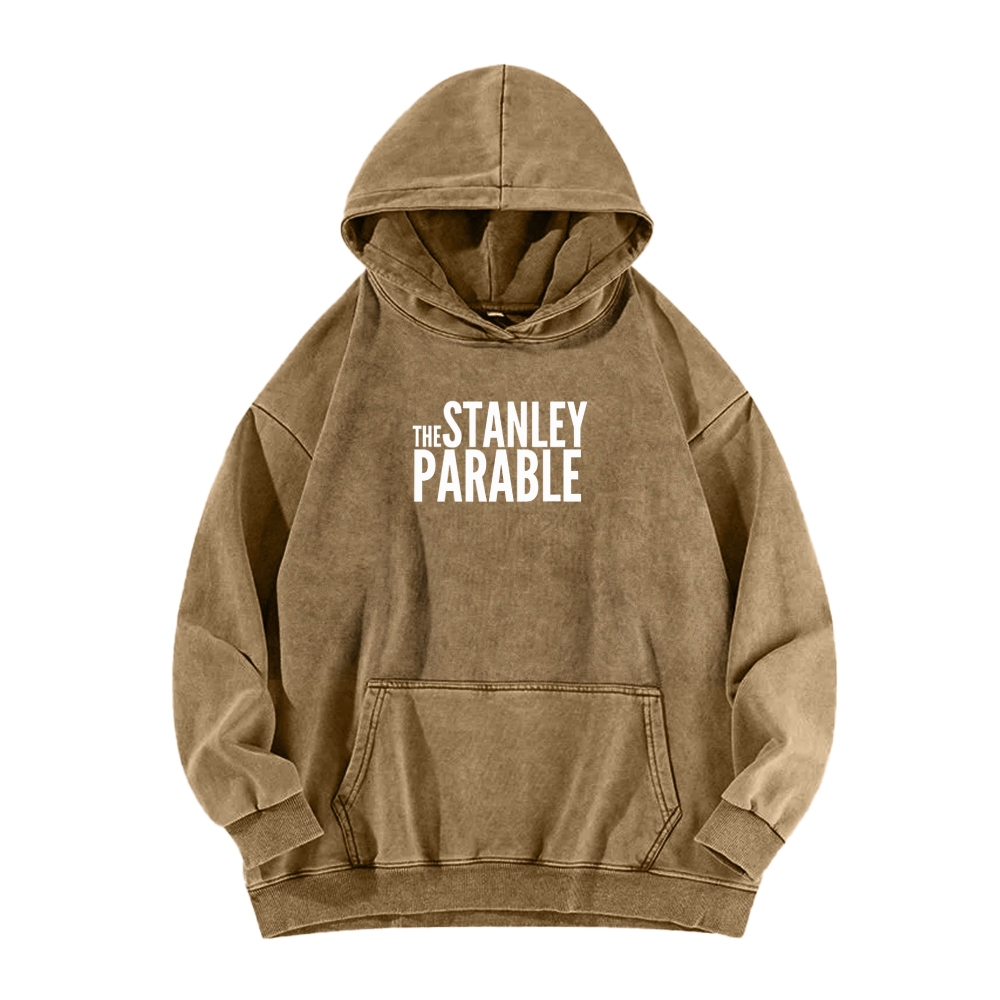 The Stanley Parable Unisex Washed Hoodie 2603003351
