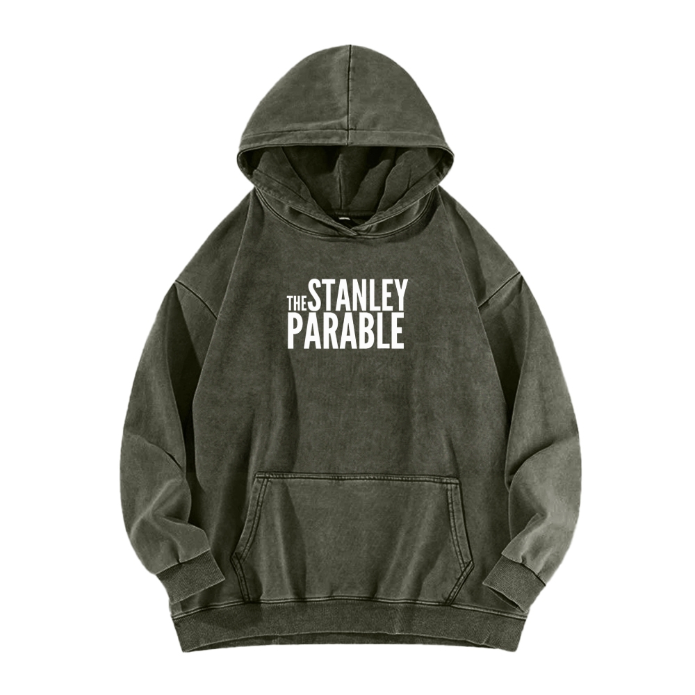The Stanley Parable Unisex Washed Hoodie 2603003351