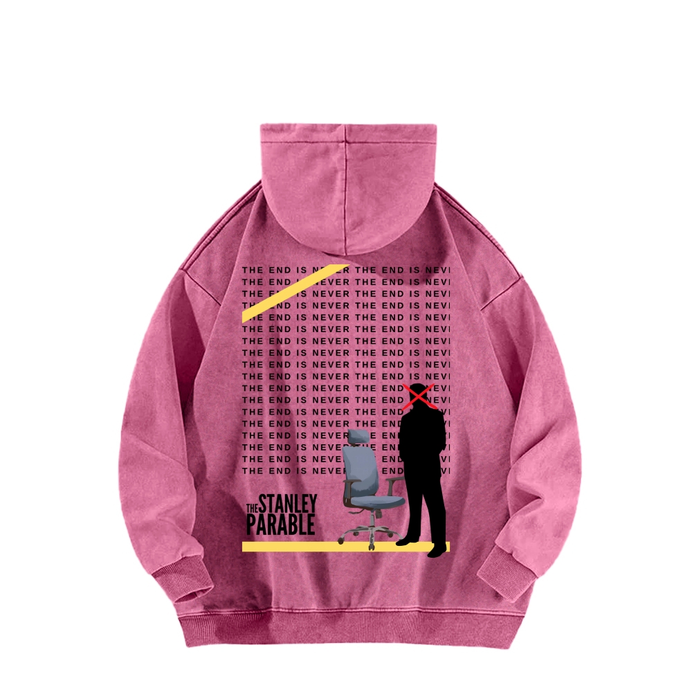 The Stanley Parable Unisex Washed Hoodie 2603003351