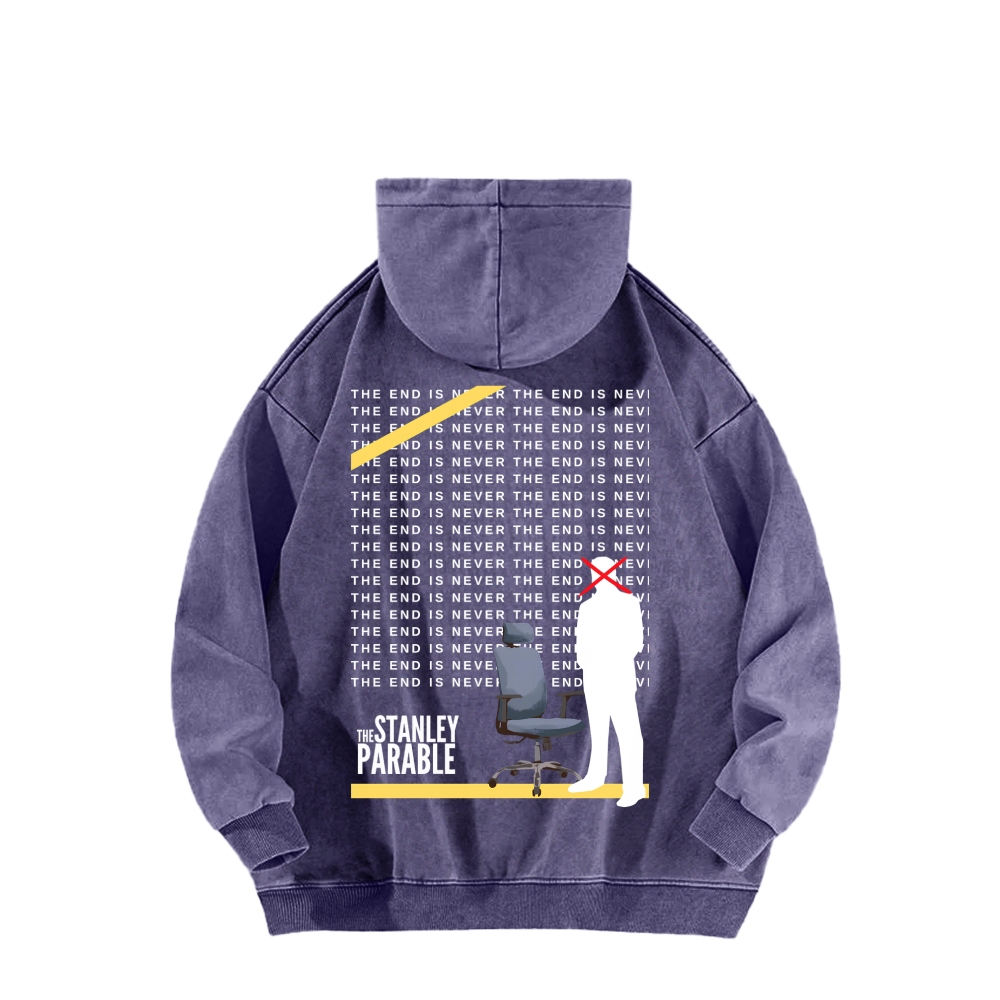 The Stanley Parable Unisex Washed Hoodie 2603003351
