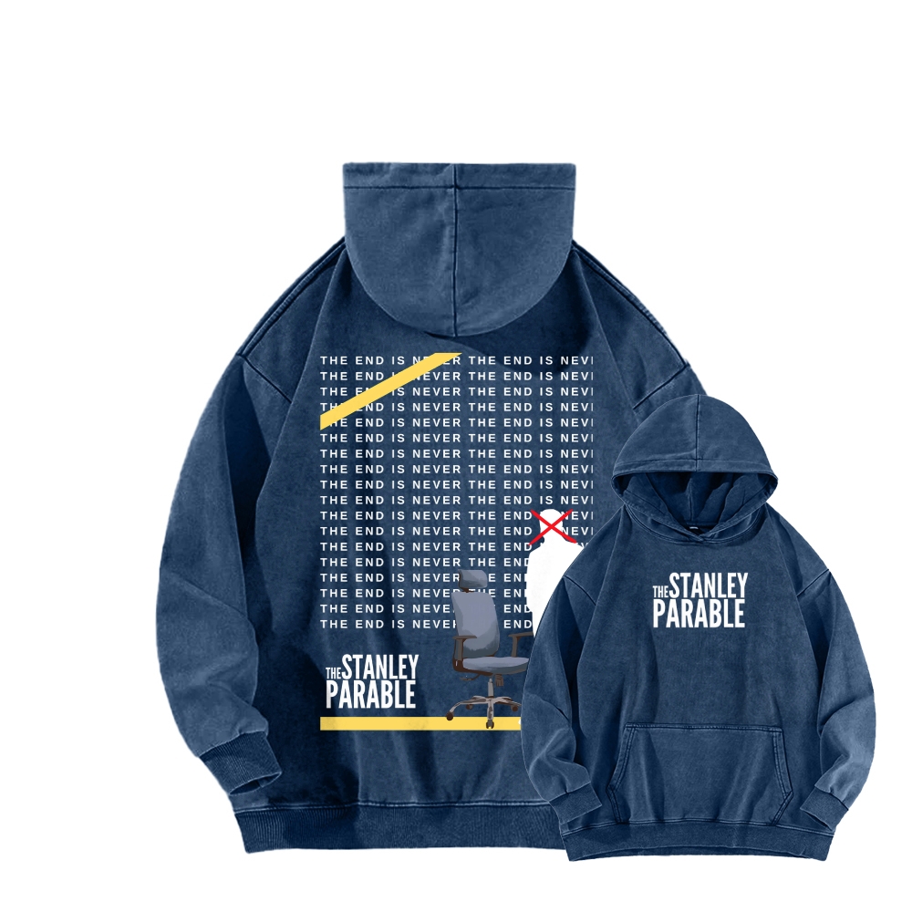 The Stanley Parable Unisex Washed Hoodie 2603003351
