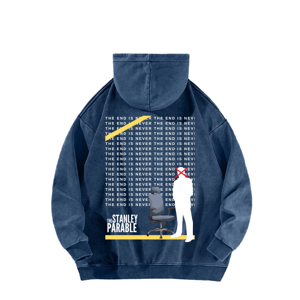 The Stanley Parable Unisex Washed Hoodie 2603003351
