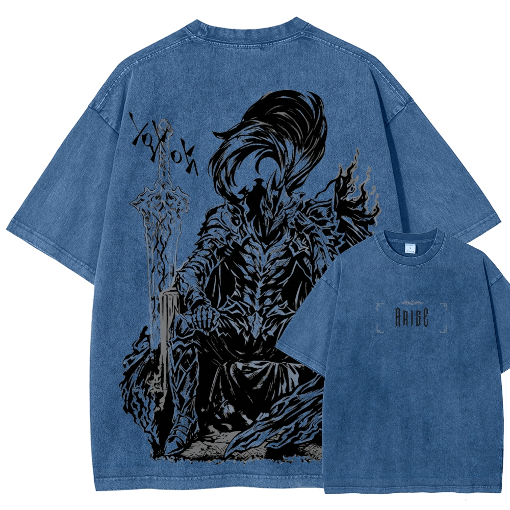 Berserk Unisex Fit Washed T-Shirt 2603003887