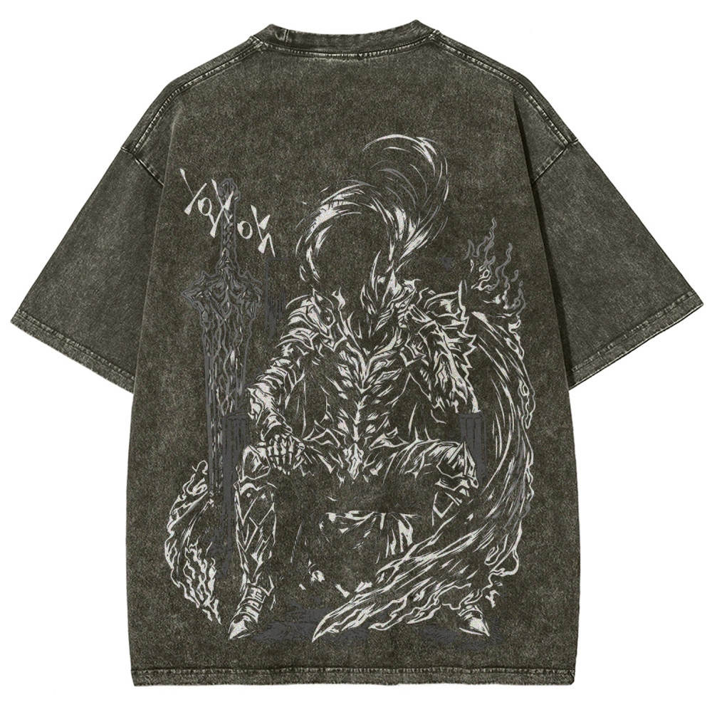 Berserk Unisex Fit Washed T-Shirt 2603003887