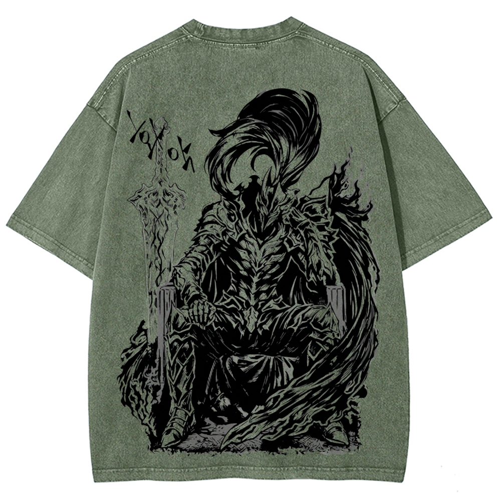 Berserk Unisex Fit Washed T-Shirt 2603003887