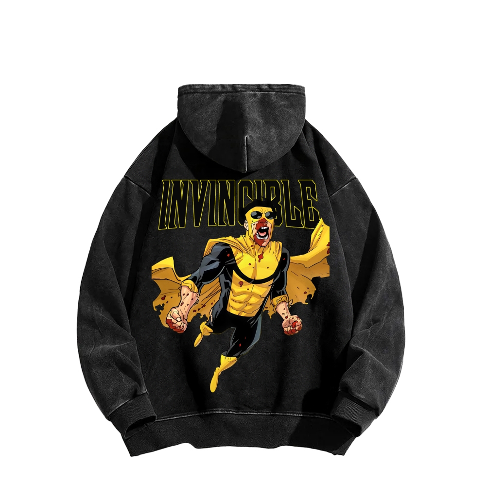 Unisex Washed Hoodie 2603005975