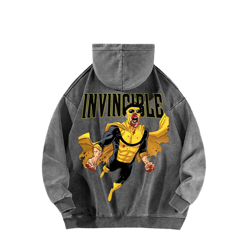 Unisex Washed Hoodie 2603005975