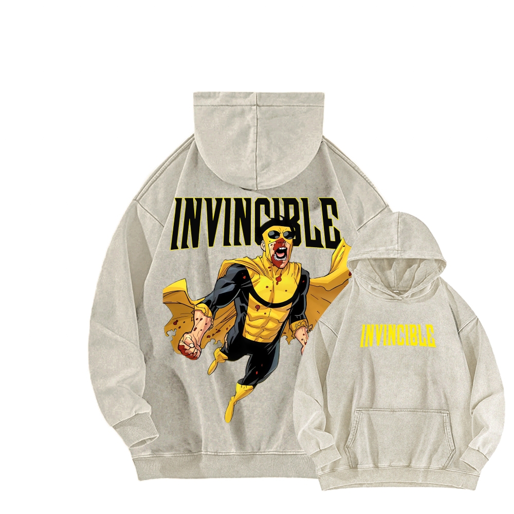 Unisex Washed Hoodie 2603005975