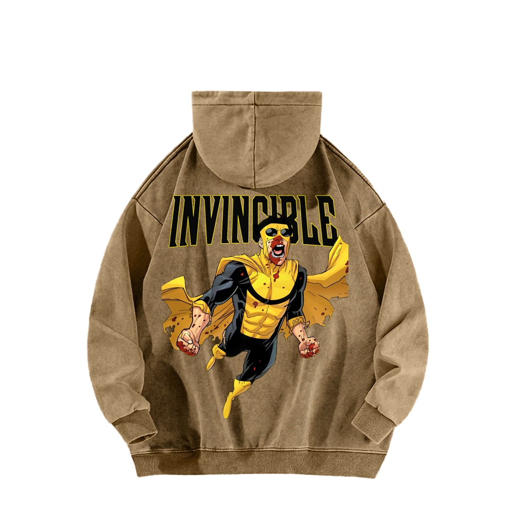 Unisex Washed Hoodie 2603005975