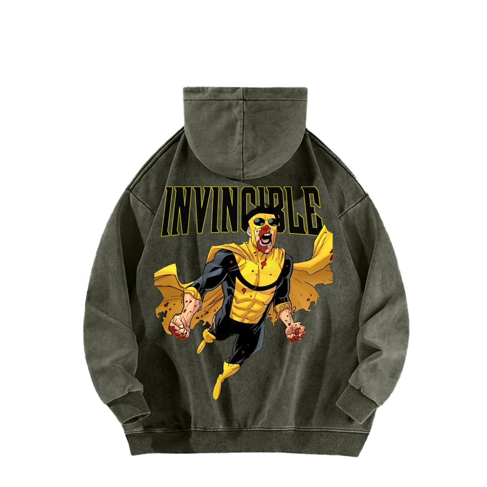 Unisex Washed Hoodie 2603005975