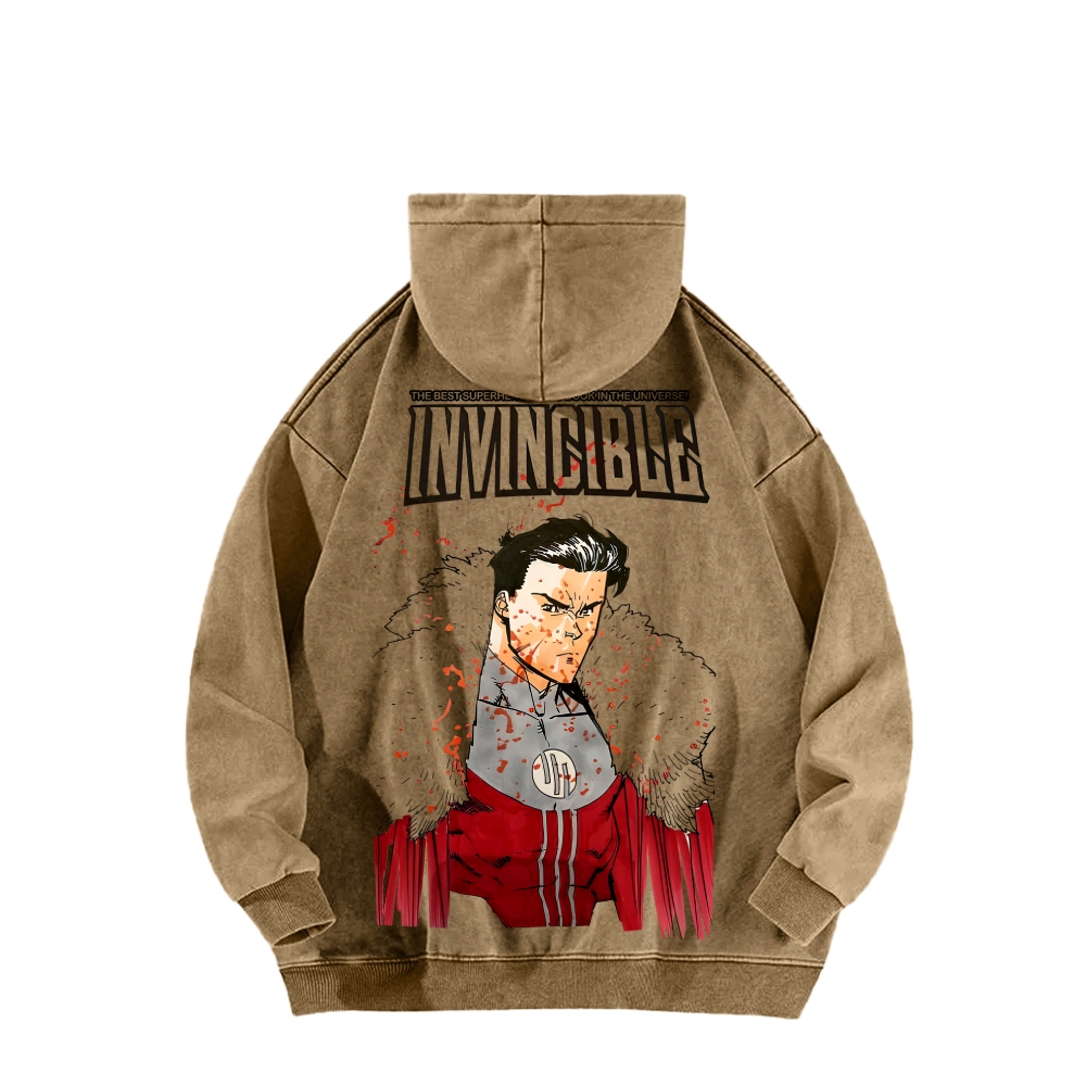 Unisex Washed Hoodie 2603005979