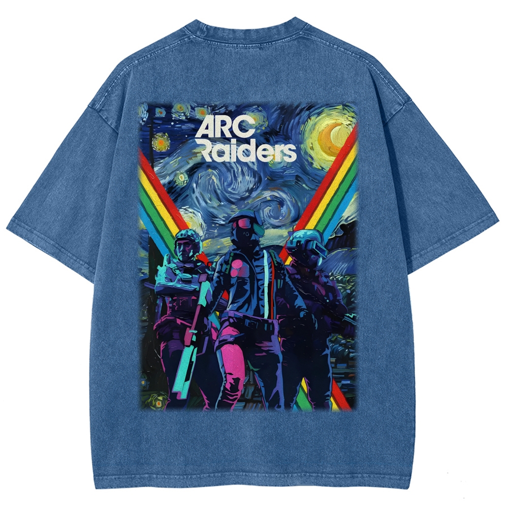 ARC Raiders Unisex Fit Washed T-Shirt 2603006349