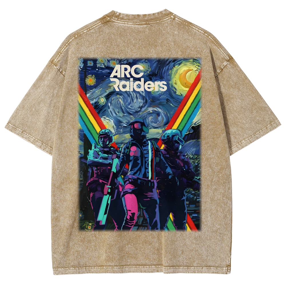 ARC Raiders Unisex Fit Washed T-Shirt 2603006349