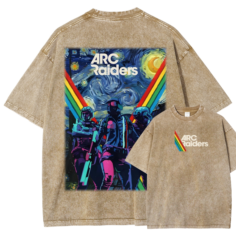 ARC Raiders Unisex Fit Washed T-Shirt 2603006349