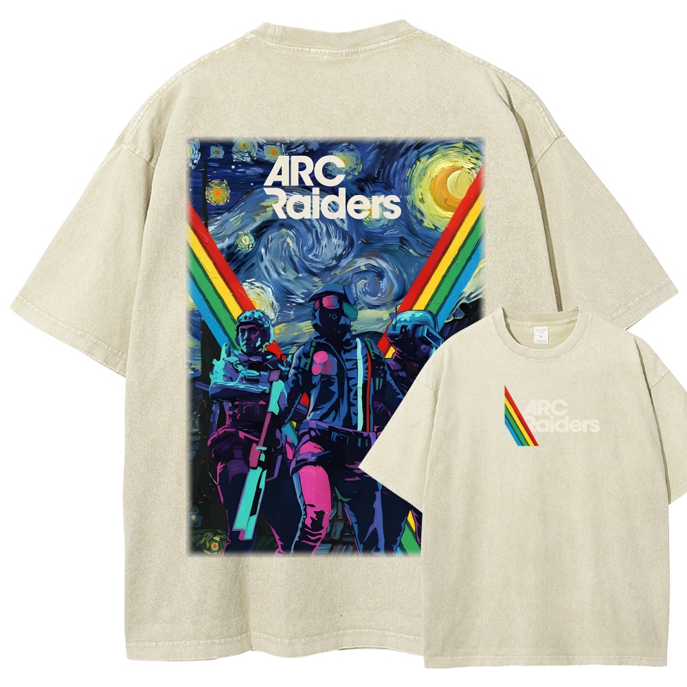 ARC Raiders Unisex Fit Washed T-Shirt 2603006349