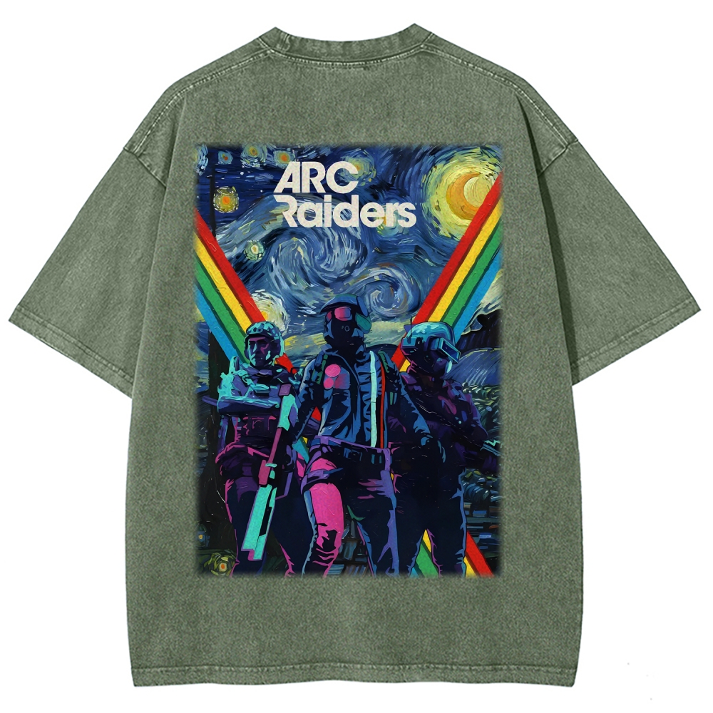 ARC Raiders Unisex Fit Washed T-Shirt 2603006349