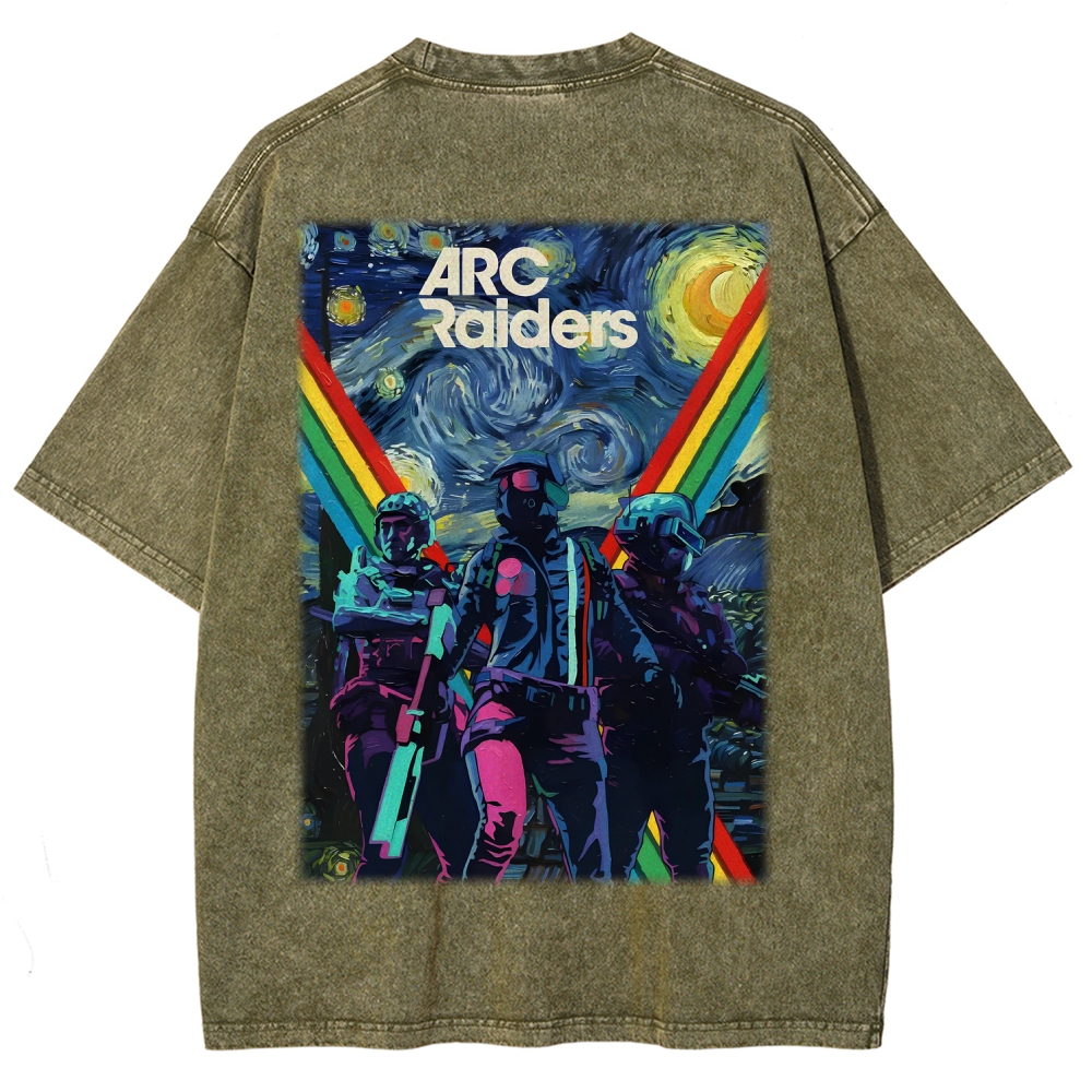 ARC Raiders Unisex Fit Washed T-Shirt 2603006349