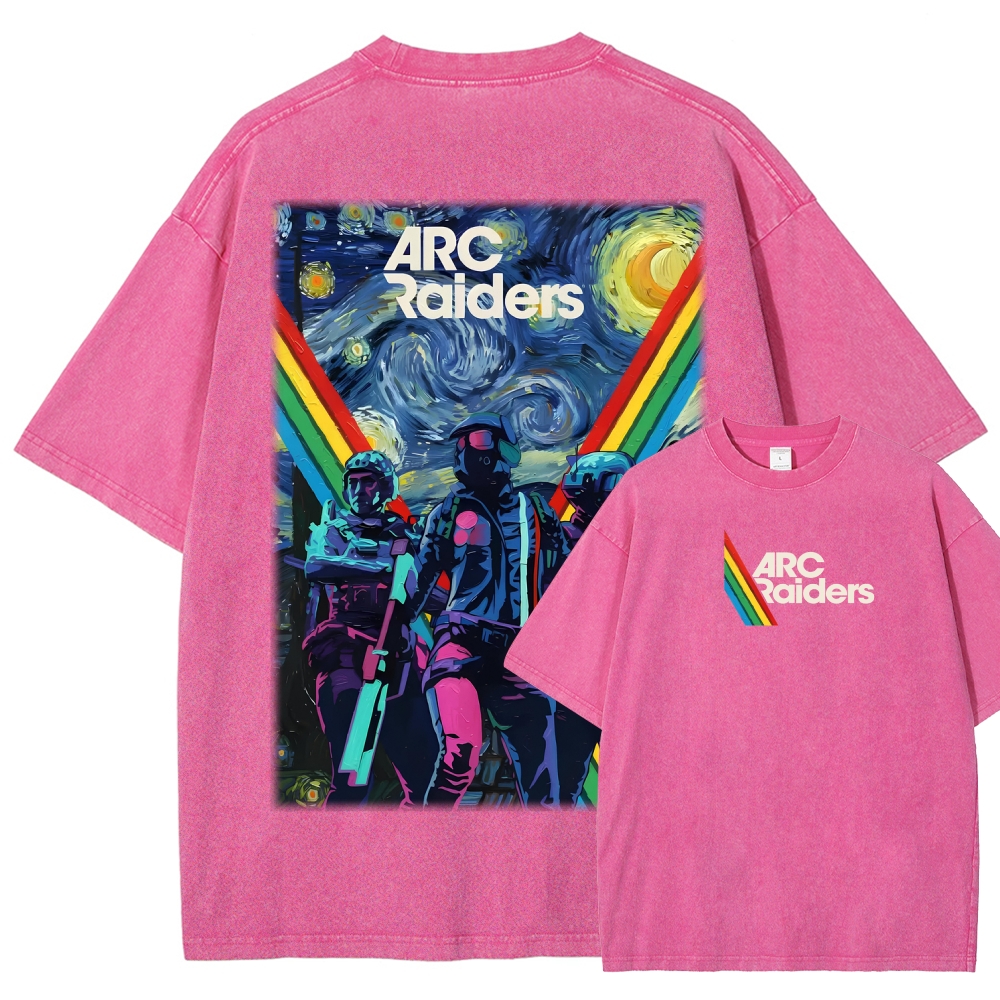 ARC Raiders Unisex Fit Washed T-Shirt 2603006349