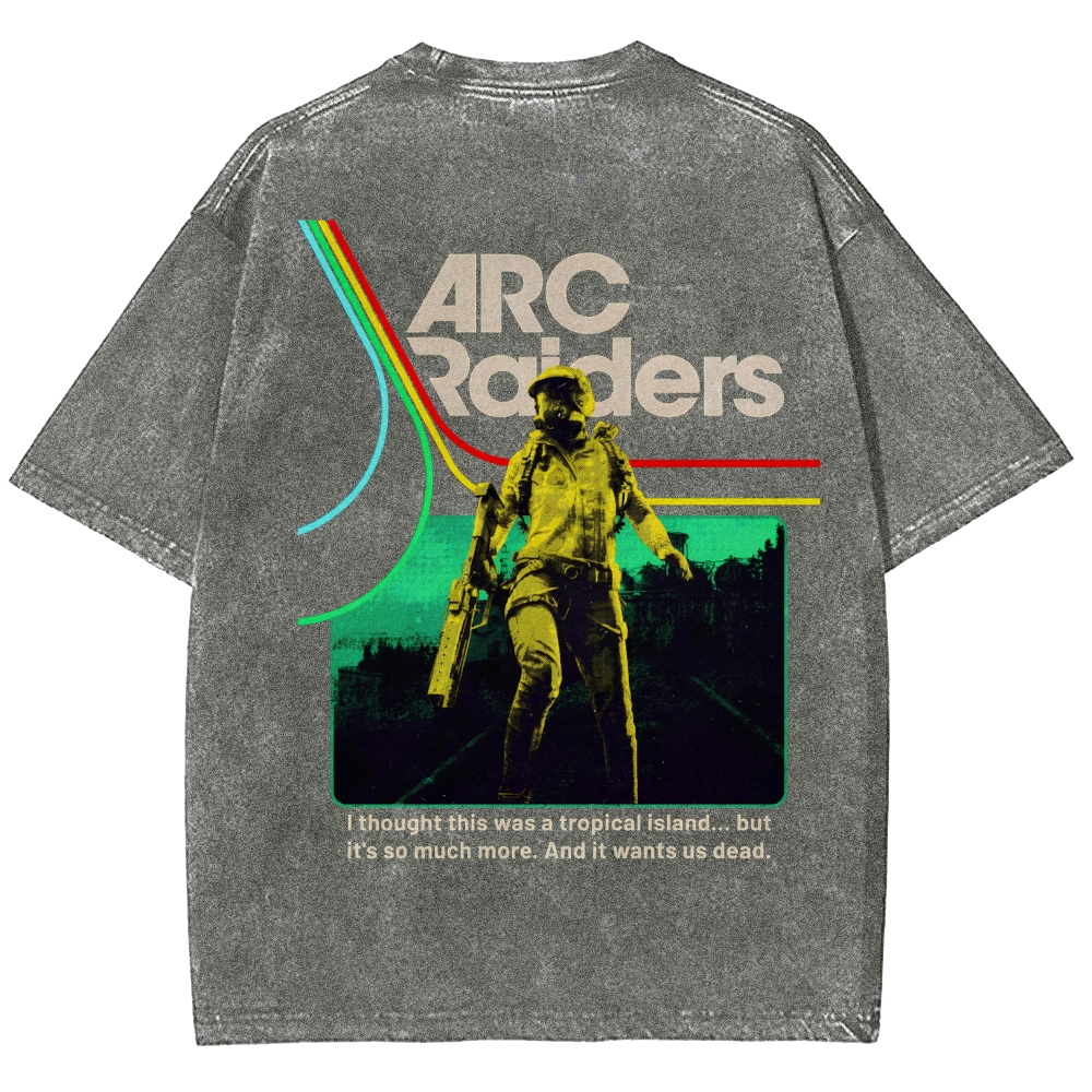 ARC Raiders Unisex Fit Washed T-Shirt 2603006363